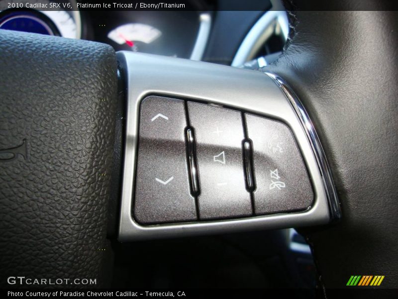 Platinum Ice Tricoat / Ebony/Titanium 2010 Cadillac SRX V6