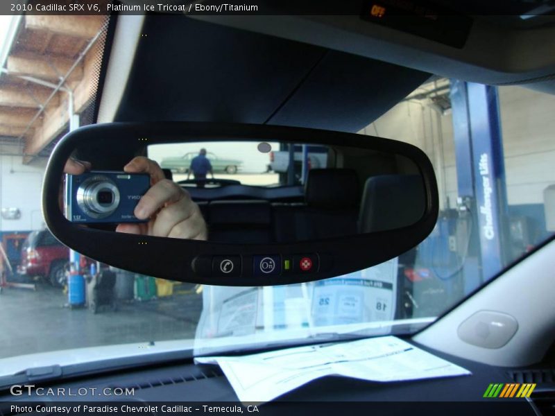 Platinum Ice Tricoat / Ebony/Titanium 2010 Cadillac SRX V6