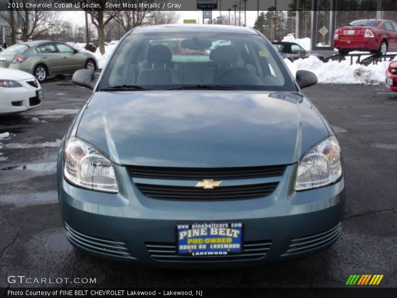 Silver Moss Metallic / Gray 2010 Chevrolet Cobalt LS Sedan