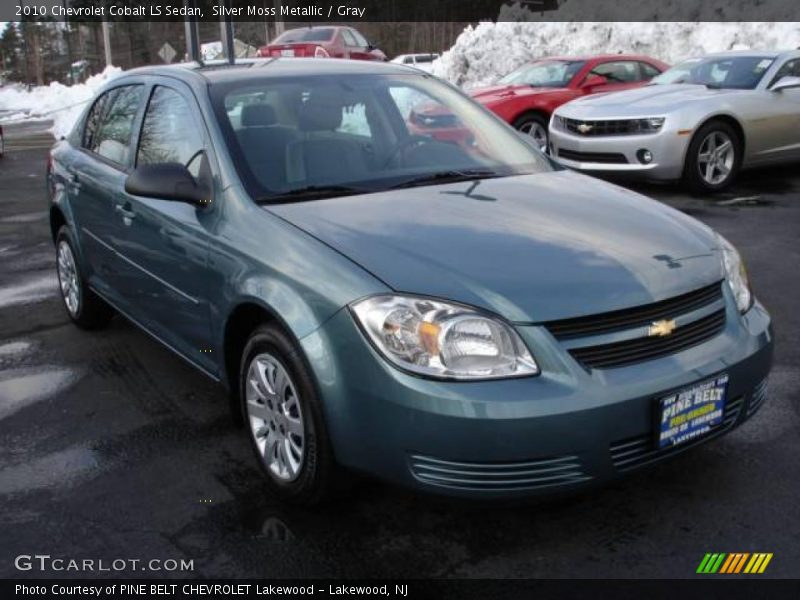 Silver Moss Metallic / Gray 2010 Chevrolet Cobalt LS Sedan