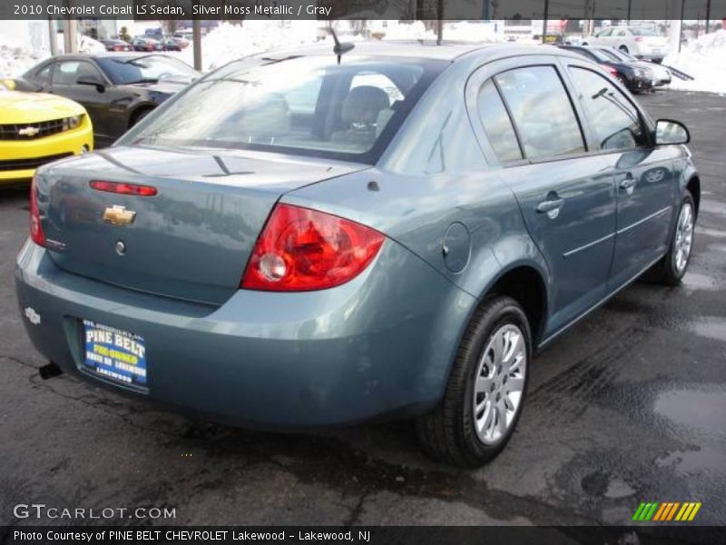 Silver Moss Metallic / Gray 2010 Chevrolet Cobalt LS Sedan