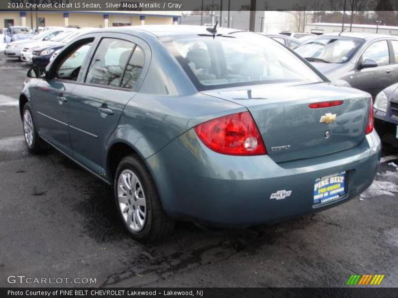 Silver Moss Metallic / Gray 2010 Chevrolet Cobalt LS Sedan