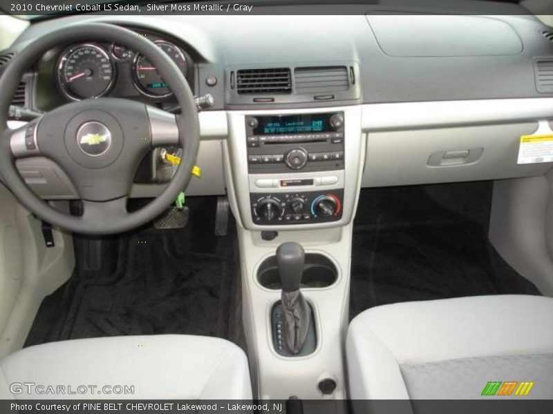 Silver Moss Metallic / Gray 2010 Chevrolet Cobalt LS Sedan