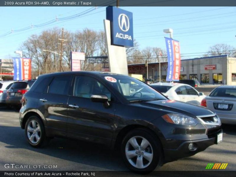 Grigio Metallic / Taupe 2009 Acura RDX SH-AWD