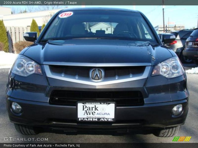 Grigio Metallic / Taupe 2009 Acura RDX SH-AWD