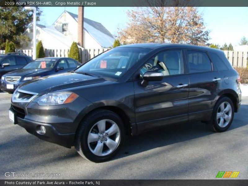 Grigio Metallic / Taupe 2009 Acura RDX SH-AWD