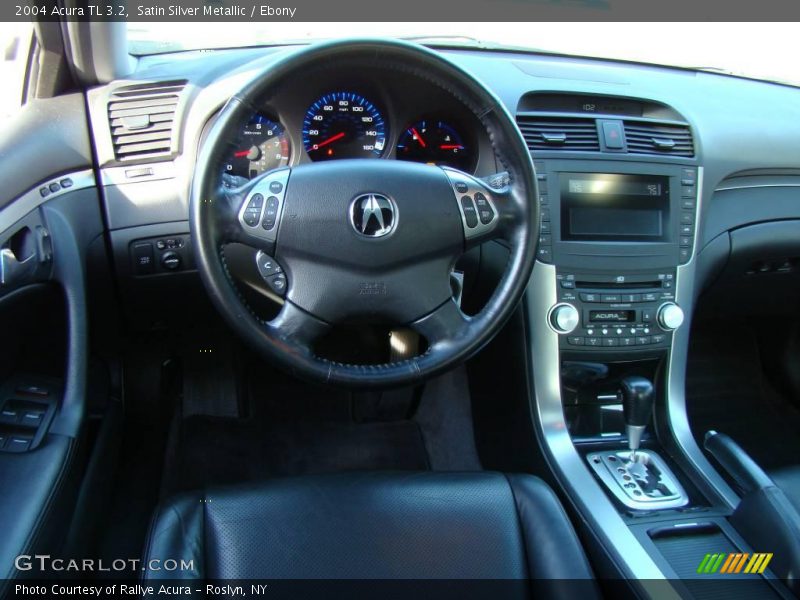 Satin Silver Metallic / Ebony 2004 Acura TL 3.2