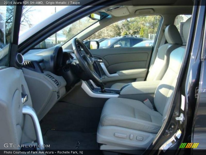 Grigio Metallic / Taupe 2009 Acura RDX SH-AWD