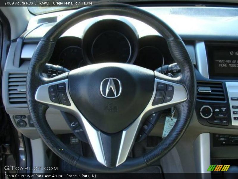 Grigio Metallic / Taupe 2009 Acura RDX SH-AWD