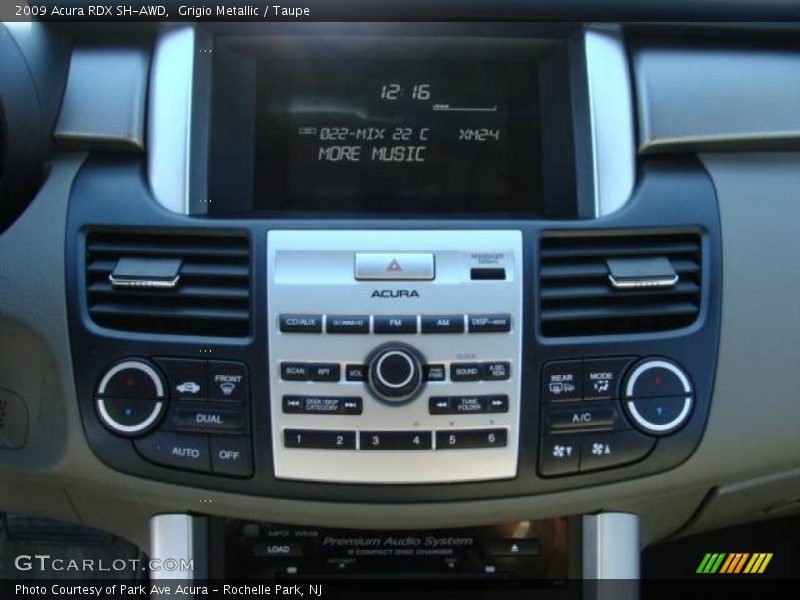 Grigio Metallic / Taupe 2009 Acura RDX SH-AWD