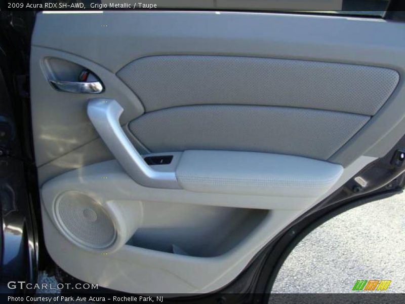 Grigio Metallic / Taupe 2009 Acura RDX SH-AWD