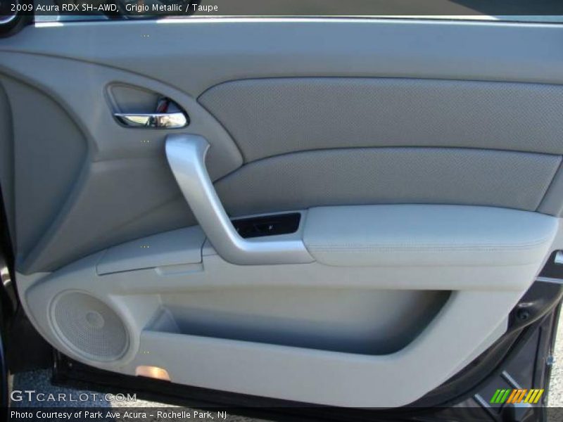 Grigio Metallic / Taupe 2009 Acura RDX SH-AWD