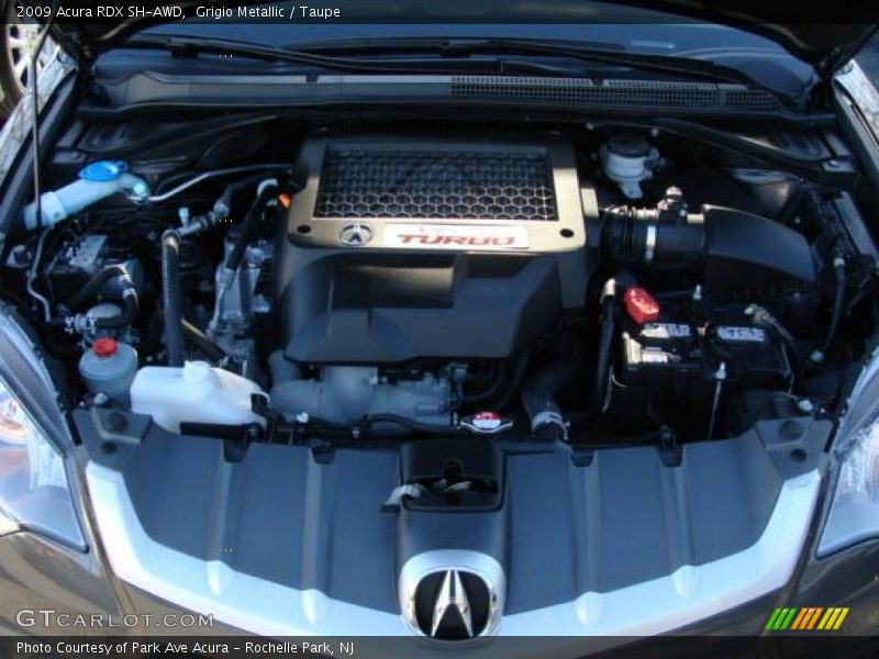 Grigio Metallic / Taupe 2009 Acura RDX SH-AWD