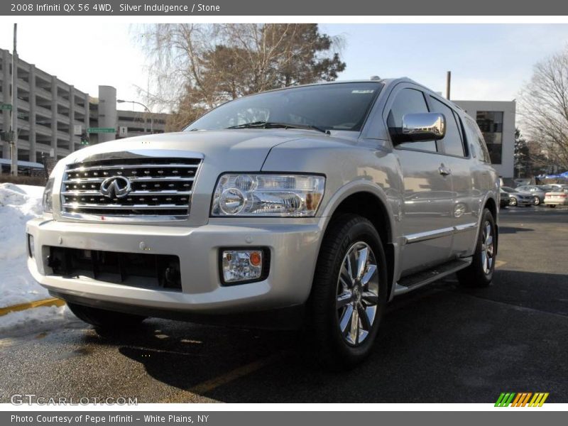 Silver Indulgence / Stone 2008 Infiniti QX 56 4WD