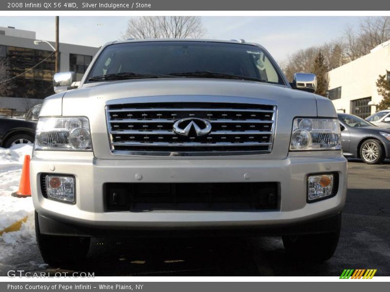 Silver Indulgence / Stone 2008 Infiniti QX 56 4WD