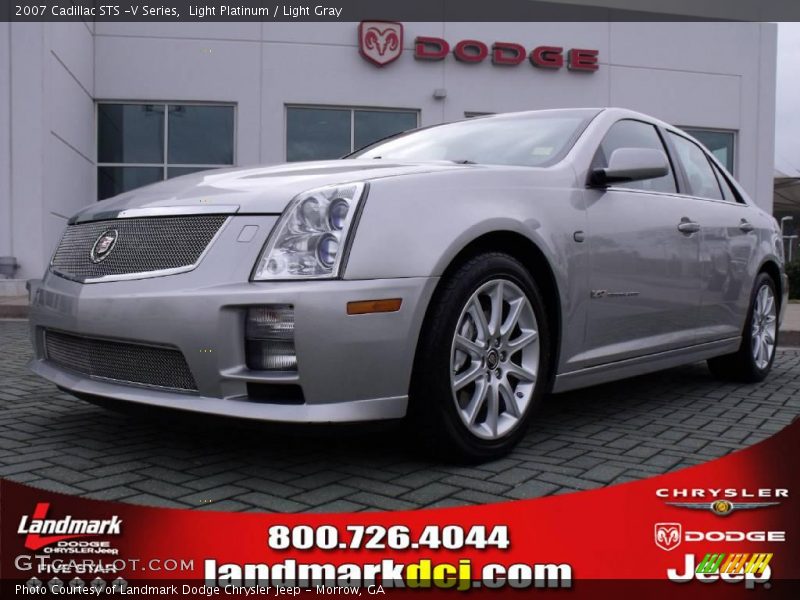 Light Platinum / Light Gray 2007 Cadillac STS -V Series
