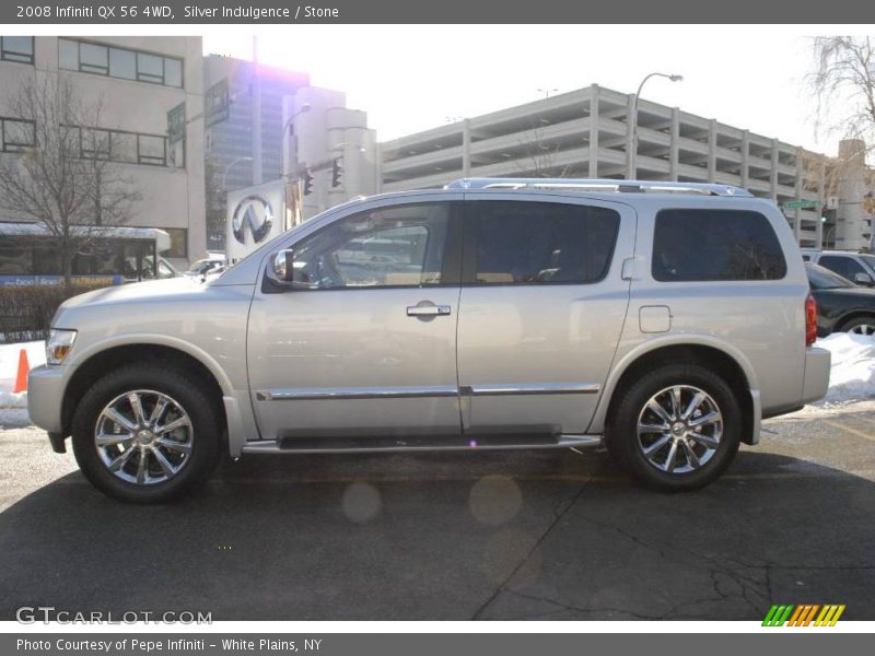 Silver Indulgence / Stone 2008 Infiniti QX 56 4WD
