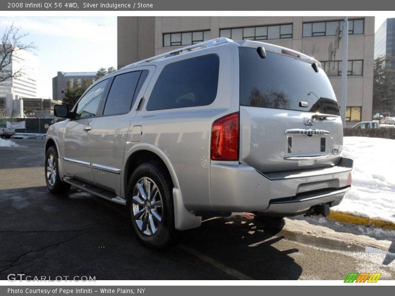 Silver Indulgence / Stone 2008 Infiniti QX 56 4WD