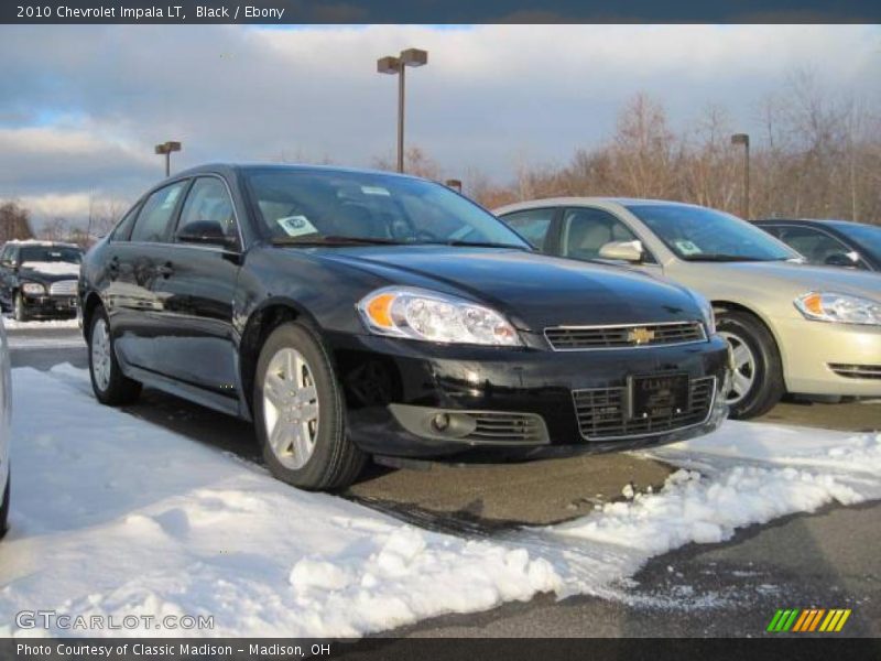 Black / Ebony 2010 Chevrolet Impala LT