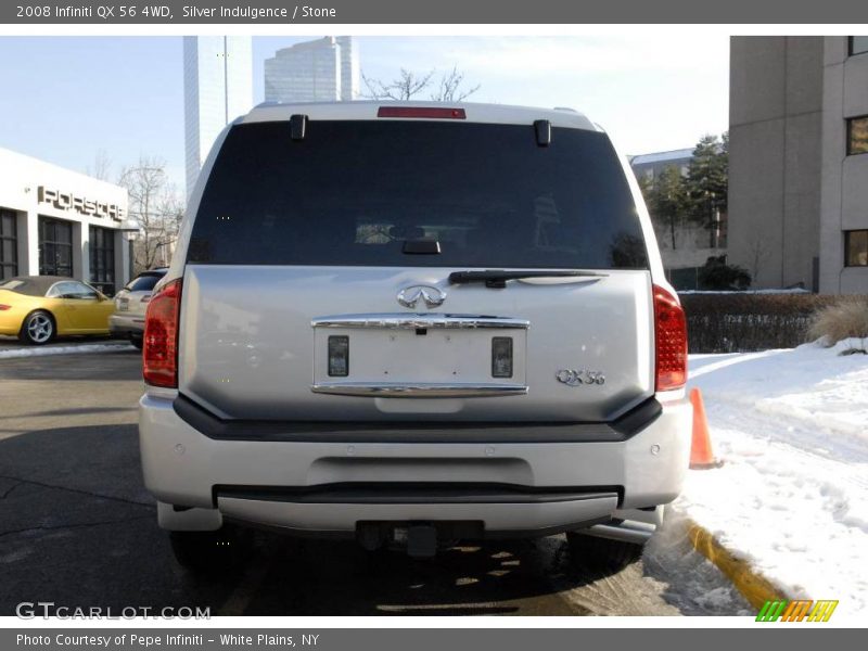 Silver Indulgence / Stone 2008 Infiniti QX 56 4WD