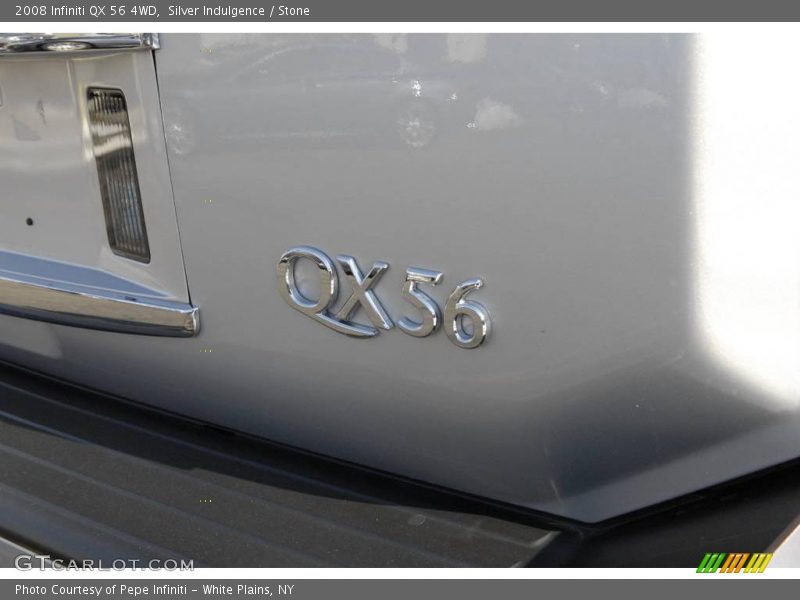 Silver Indulgence / Stone 2008 Infiniti QX 56 4WD