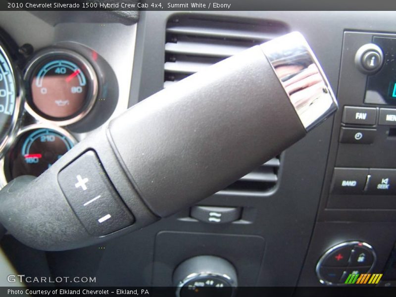 Summit White / Ebony 2010 Chevrolet Silverado 1500 Hybrid Crew Cab 4x4