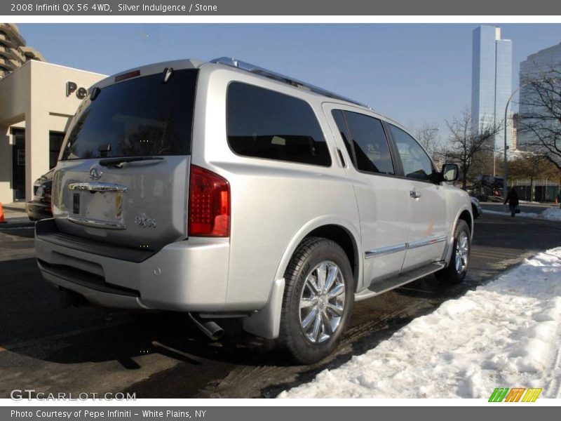 Silver Indulgence / Stone 2008 Infiniti QX 56 4WD