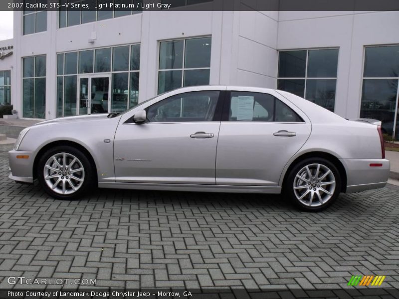 Light Platinum / Light Gray 2007 Cadillac STS -V Series