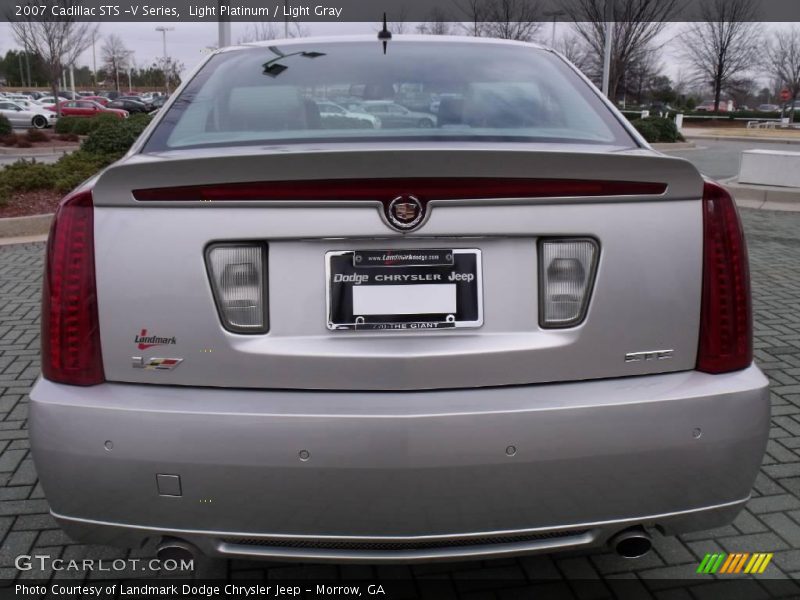 Light Platinum / Light Gray 2007 Cadillac STS -V Series