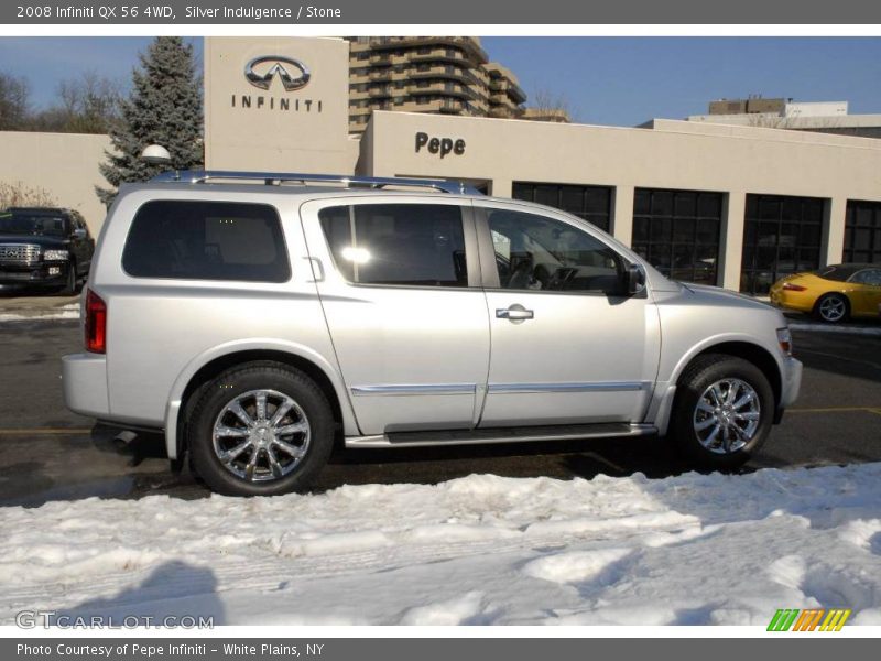 Silver Indulgence / Stone 2008 Infiniti QX 56 4WD