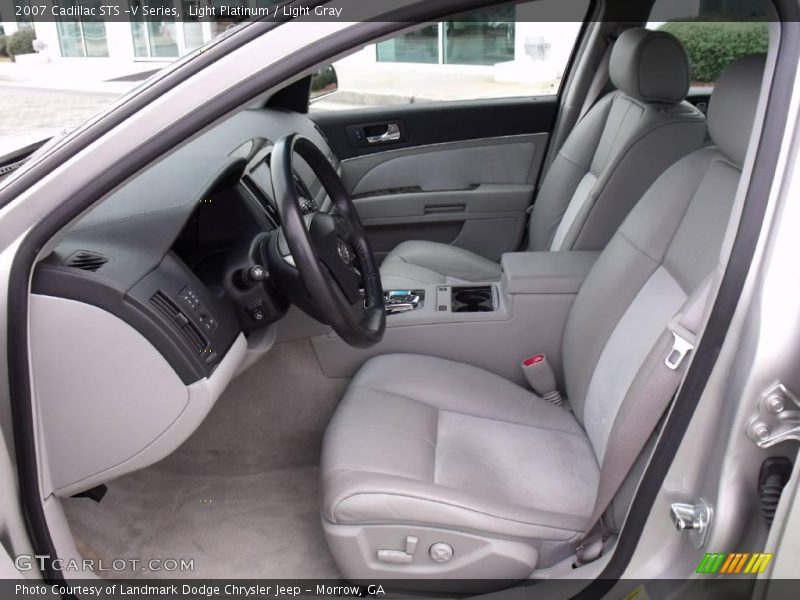 Light Platinum / Light Gray 2007 Cadillac STS -V Series