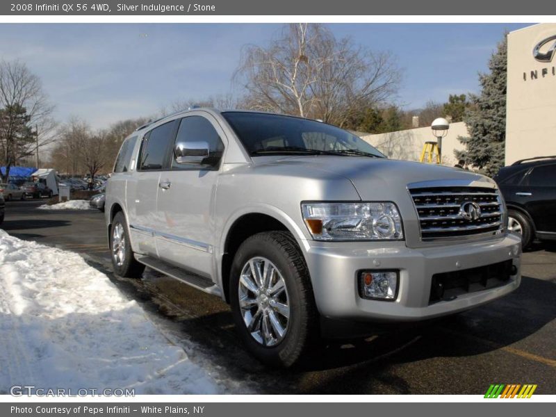 Silver Indulgence / Stone 2008 Infiniti QX 56 4WD