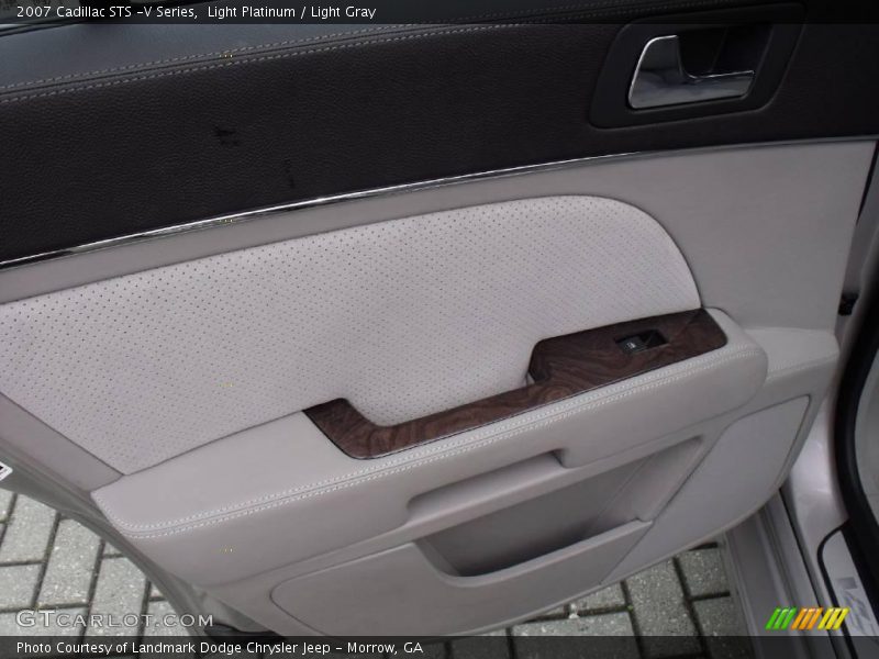 Light Platinum / Light Gray 2007 Cadillac STS -V Series