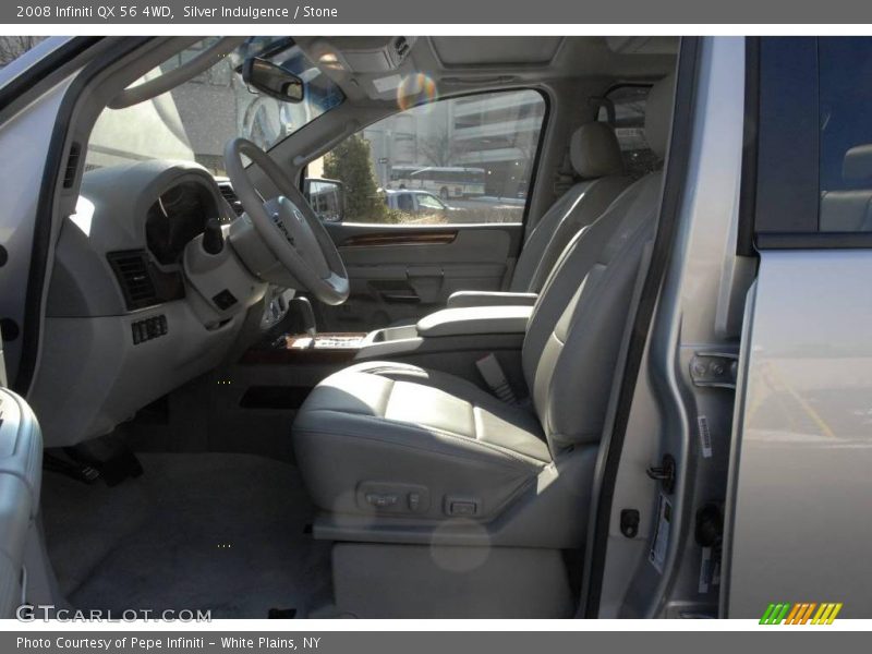 Silver Indulgence / Stone 2008 Infiniti QX 56 4WD