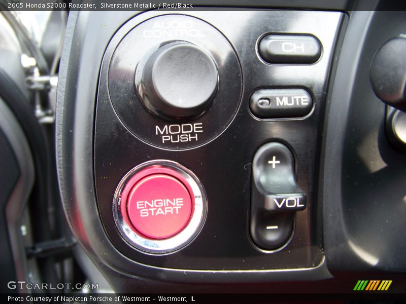 Silverstone Metallic / Red/Black 2005 Honda S2000 Roadster