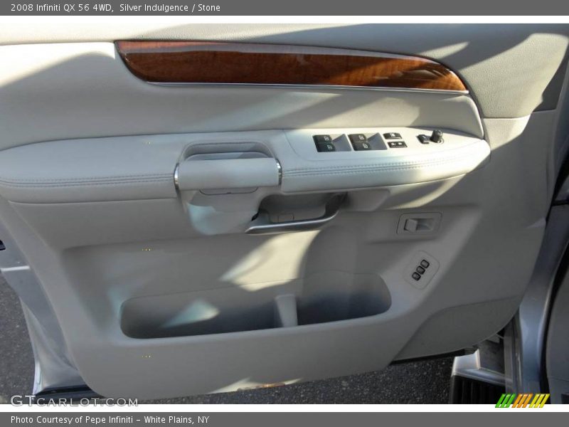 Silver Indulgence / Stone 2008 Infiniti QX 56 4WD