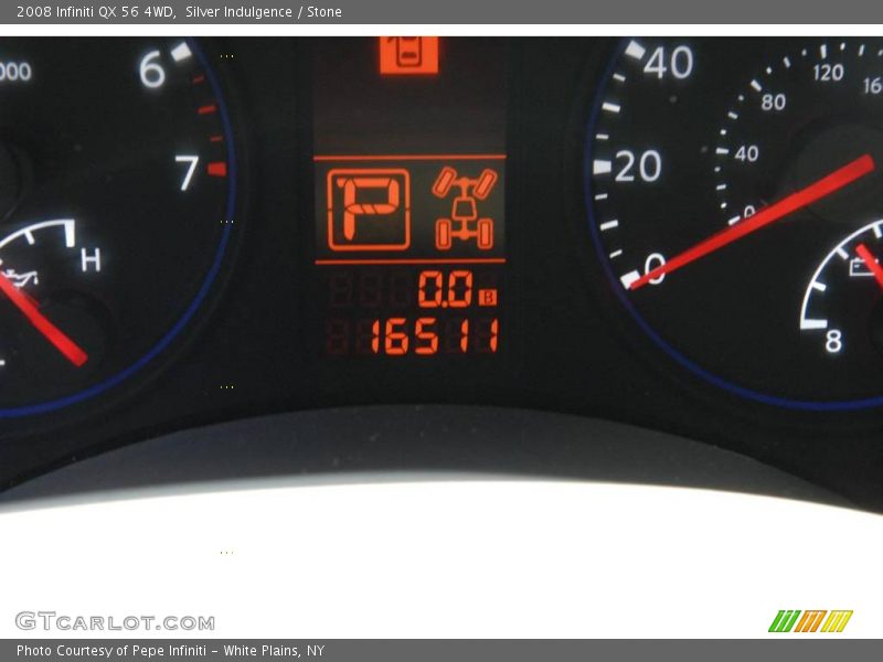 Silver Indulgence / Stone 2008 Infiniti QX 56 4WD