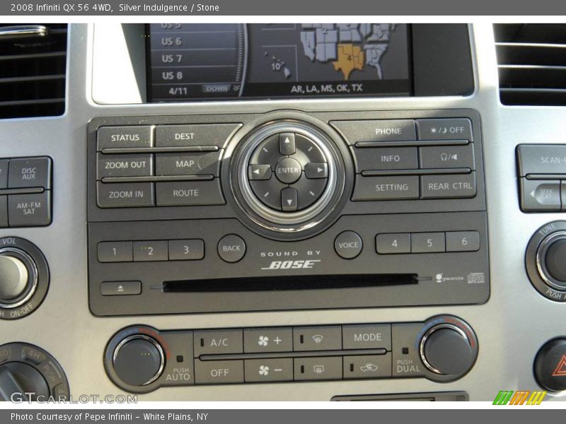 Silver Indulgence / Stone 2008 Infiniti QX 56 4WD