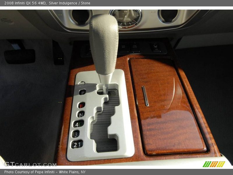 Silver Indulgence / Stone 2008 Infiniti QX 56 4WD