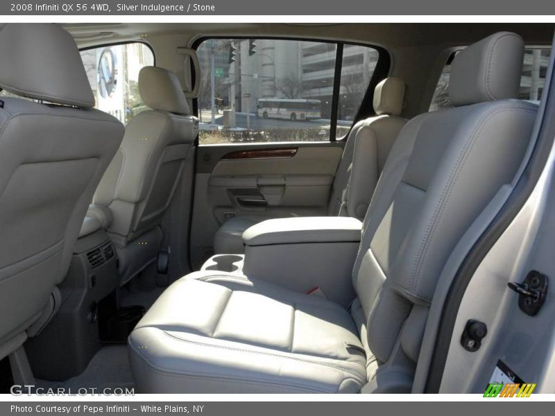 Silver Indulgence / Stone 2008 Infiniti QX 56 4WD