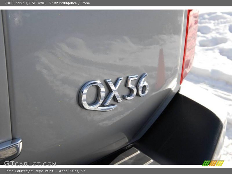 Silver Indulgence / Stone 2008 Infiniti QX 56 4WD