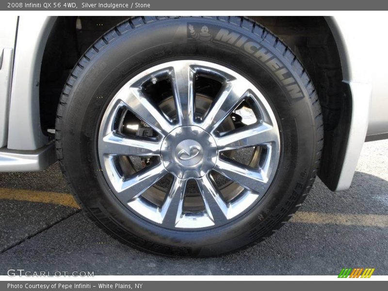 Silver Indulgence / Stone 2008 Infiniti QX 56 4WD