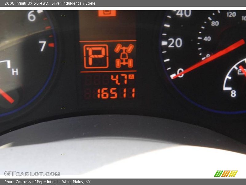 Silver Indulgence / Stone 2008 Infiniti QX 56 4WD