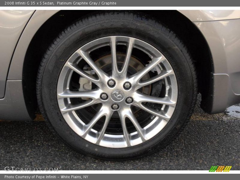  2008 G 35 x S Sedan Wheel