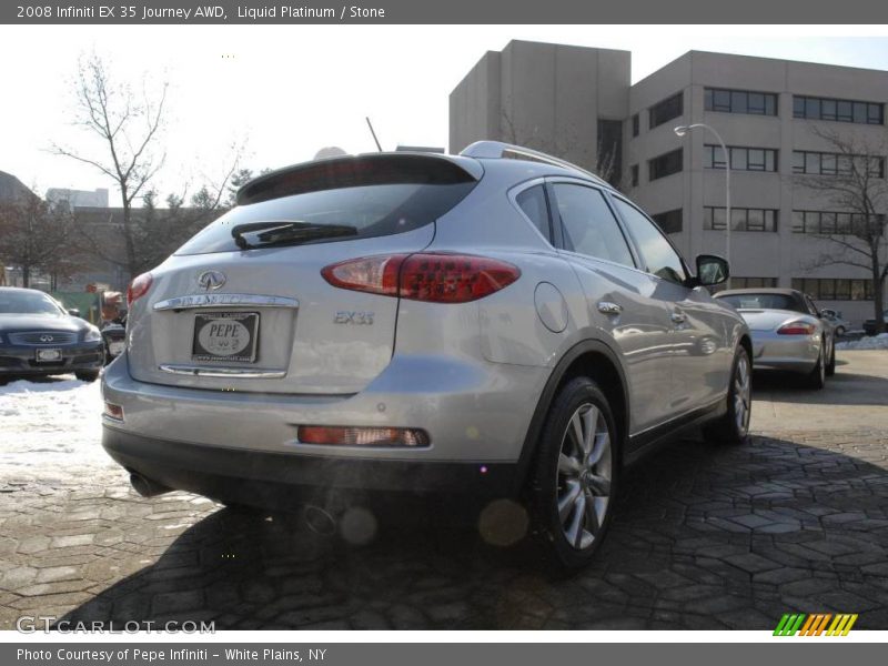 Liquid Platinum / Stone 2008 Infiniti EX 35 Journey AWD