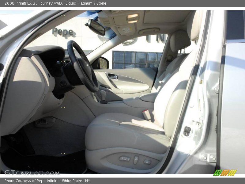 Liquid Platinum / Stone 2008 Infiniti EX 35 Journey AWD