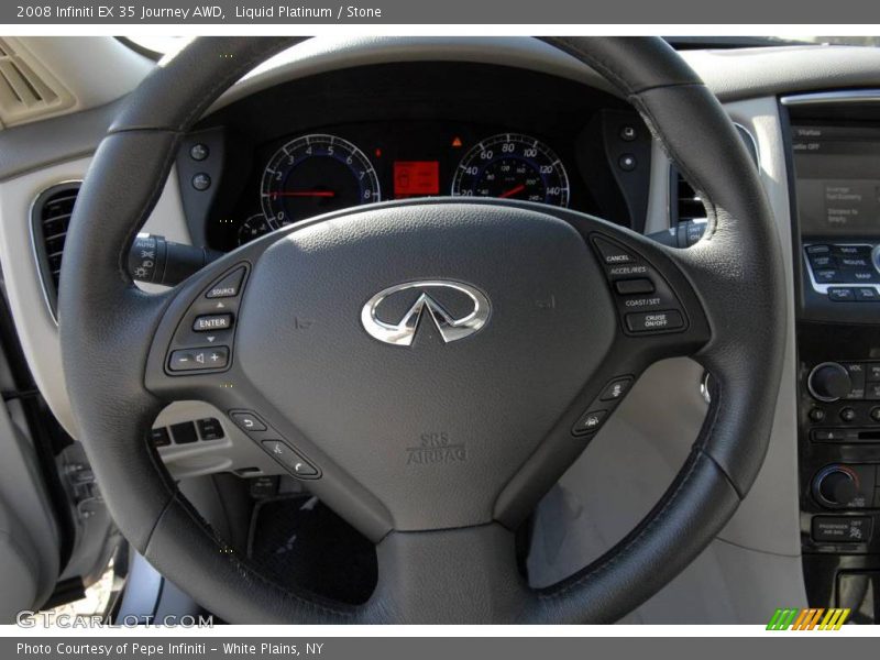 Liquid Platinum / Stone 2008 Infiniti EX 35 Journey AWD