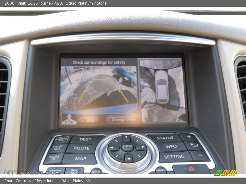 Liquid Platinum / Stone 2008 Infiniti EX 35 Journey AWD
