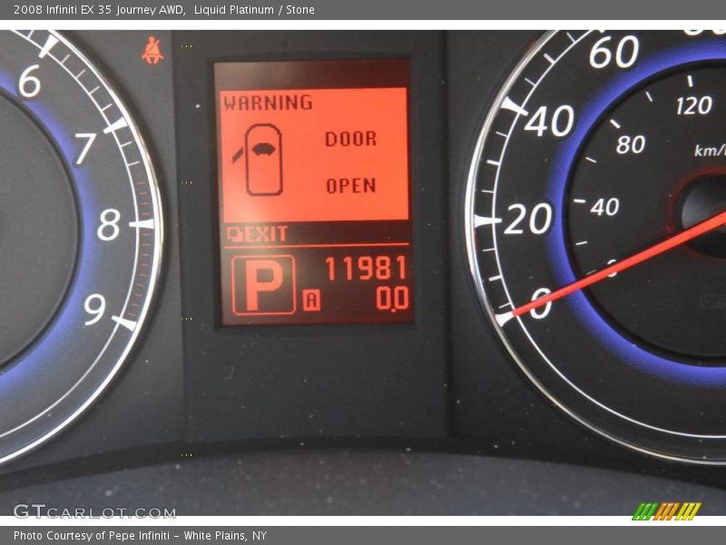Liquid Platinum / Stone 2008 Infiniti EX 35 Journey AWD