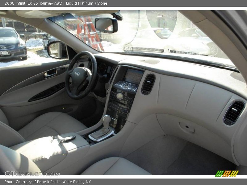 Liquid Platinum / Stone 2008 Infiniti EX 35 Journey AWD